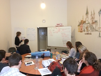 BCF na koučování AIESEC Praha