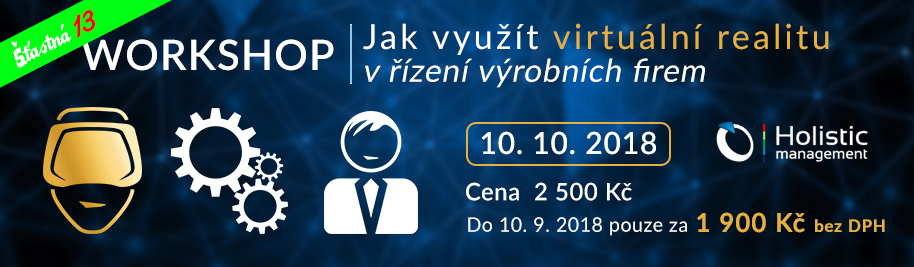 Jak využít virtuální realitu při řízení výrobních firem?